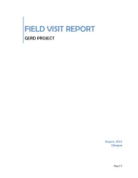 Field Visit Report