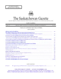 Gazette Part I, January 25, 2019