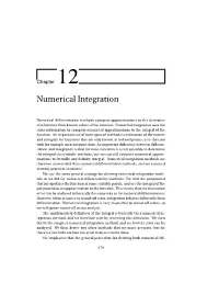 Numerical Integration