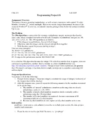Programming Project #4