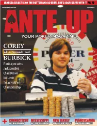 Read About It in Ante up Magazine