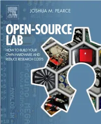Open-Source Lab This Page Intentionally Left Blank