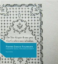 Pierre-Simon Fournier Typographe Absolu, Typographe Accompli?