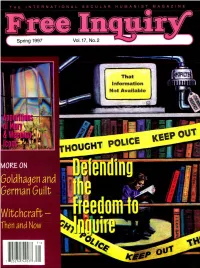 Soldhagen and German Guilt > "6Rx--/- SPRING 1997, VOL