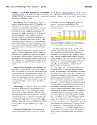 TUPELO, a NEW EL6 ENSTATITE CHONDRITE. DR Dunlap1