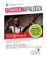 Your Donation Can Create Opportunities for Young Bassoonists!