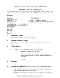 2004 Committee of Adjustment Minutes