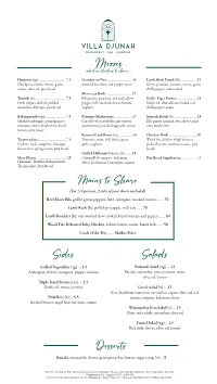 Mezzesas Starters to Share