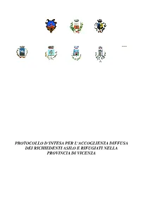 Protocollo D'intesa Per L'accoglienza Diffusa Dei
