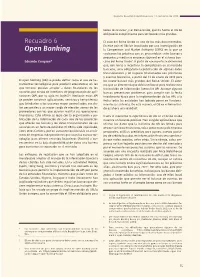 Recuadro 6. Open Banking