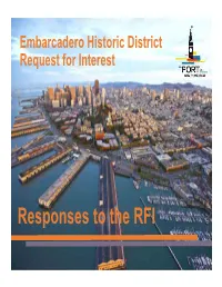 Responses to the RFI