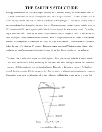 The Earth's Structure