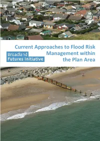 Current Approaches to Flood Risk Management Within the Plan Area