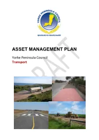 Draft Transport Asset Management Plan