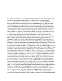 in the 1880S, Talk Had Begun of a Railway to Hudson Bay Through The