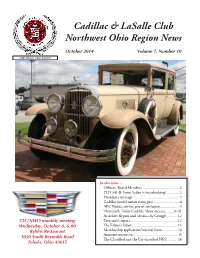 October 2014 Volume 7, Number 10