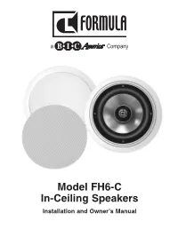 FH6-C Manual