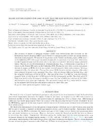 Masses and Implications for Ages of Low-Mass Pre-Main Sequence Stars in Taurus and Ophiuchus