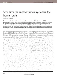 Smell Images and the Flavour System in the Human Brain Gordon M