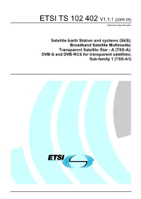 ETSI TS 102 402 V1.1.1 (2005-05) Technical Specification