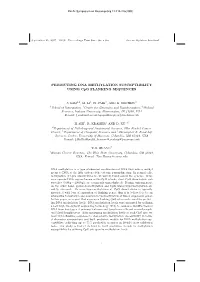 PREDICTING DNA METHYLATION SUSCEPTIBILITY USING Cpg FLANKING SEQUENCES
