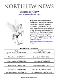September 2019 .Northlewnews@Gmail.Com