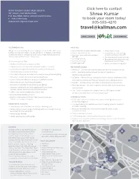 Shree Kumar Travel@Kallman.Com