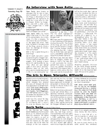 The Daily Dragon Website, Whereas Most of the Time, and There’Ll Be Another Sam