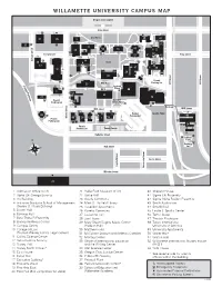 To Download a Map of the Willamette University Campus. Look for Building #29