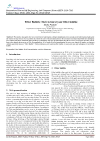 Filter Bubble