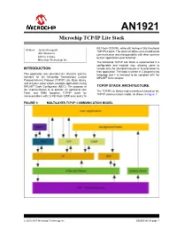 Microchip TCP/IP Lite Stack