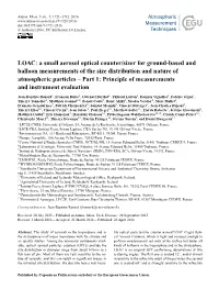 Articles – Part 1: Principle of Measurements and Instrument Evaluation