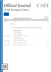 C 152 E Official Journal