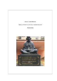 Social Audit Report Kerala Institute of Local