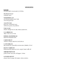 Spring Menu 2020.Pdf