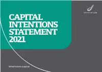 2021 Capital Intentions Statement