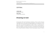 Drawing on Text