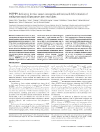 PSTPIP2 Deficiency in Mice Causes Osteopenia and Increased Differentiation of Multipotent Myeloid Precursors Into Osteoclasts