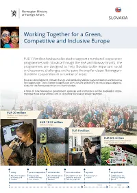 Working Together for a Green, Competitive and Inclusive Europe