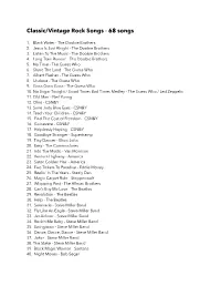 Completecoversonglist (Updated May 2020)