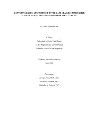Contextualizing Xunantunich in the Late Classic Upper Belize Valley Through Investigations of Structure A9