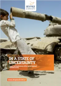 IN a STATE of UNCERTAINTY Impact and Implicatons of the Use of Depleted Uranium in Iraq