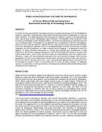 Action Research Practices and Media for Development