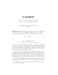 Ellipsometry