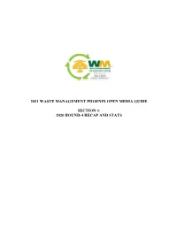 Final-Round Recap & Stats