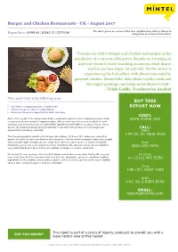 Mintel Reports Brochure