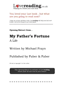 My Father's Fortune