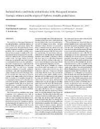 In the Skaergaard Intrusion: Geologic Relations and the Origins of Rhythmic Modally Graded Layers