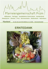Pfarrbrief 08-2020