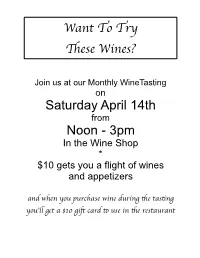 Try These Wines.Pages